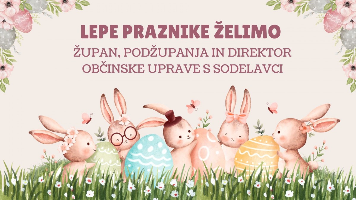 VOŠČILO ZA VELIKONOČNE PRAZNIKE