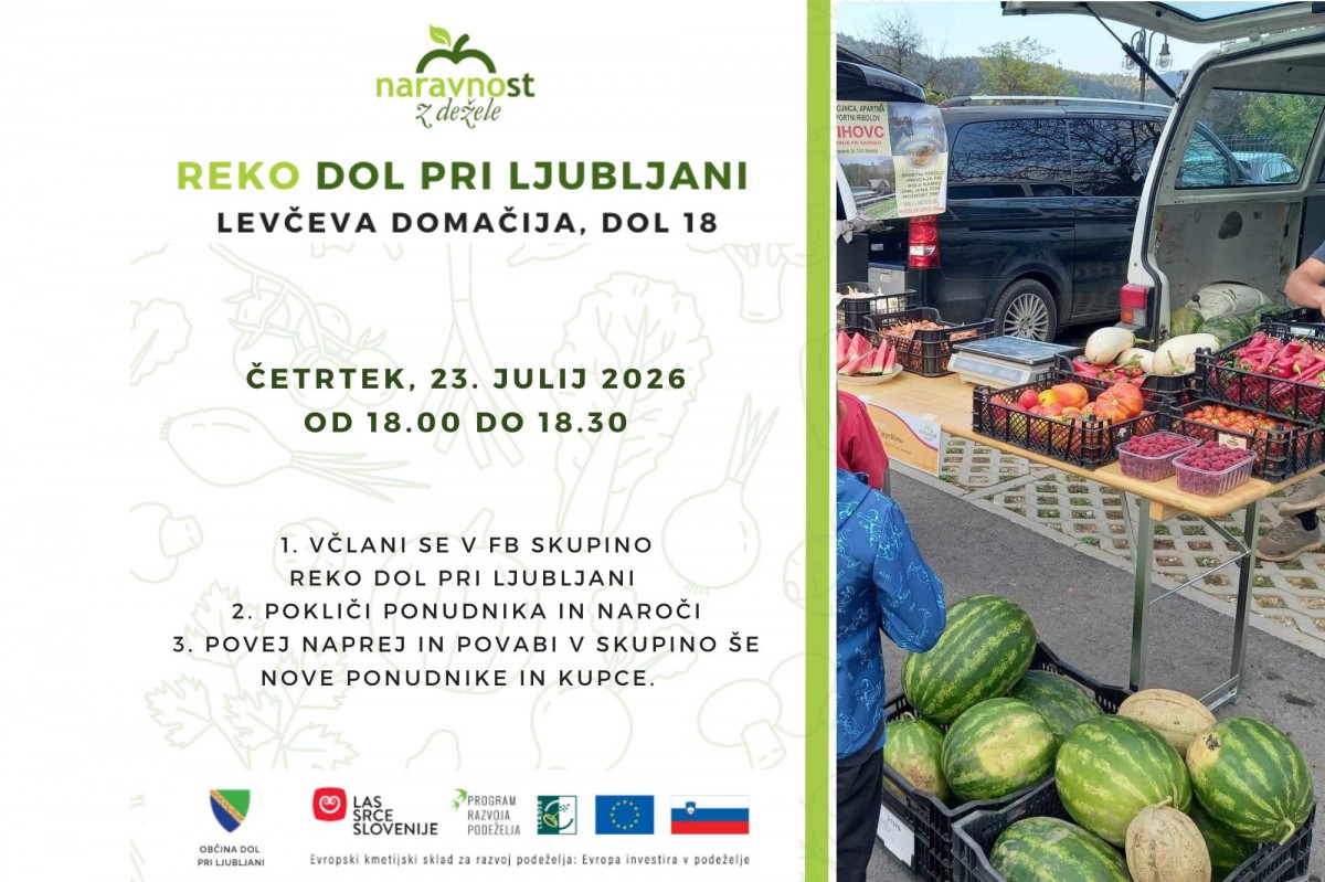 REKO tržnica DOL PRI LJUBLJANI