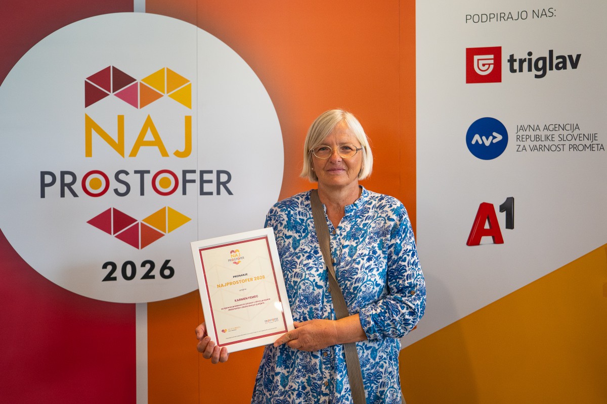 Karmen Femec, prostovoljna voznica (foto: Damjan Končar)