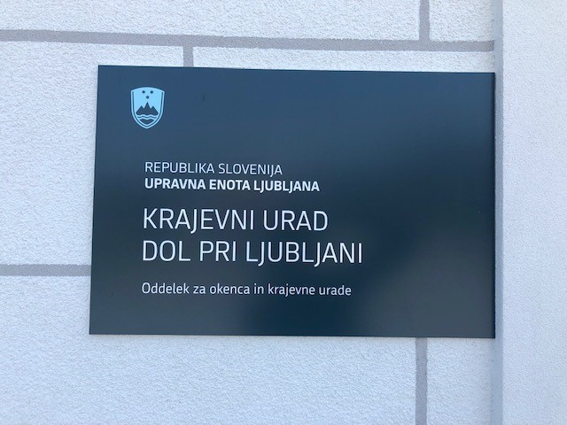 Spremenjen urnik poslovanja Krajevnega urada Dol pri Ljubljani