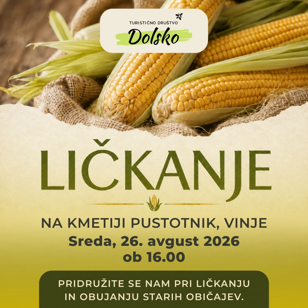 LIČKANJE NA KMETIJI PUSTOTNIK