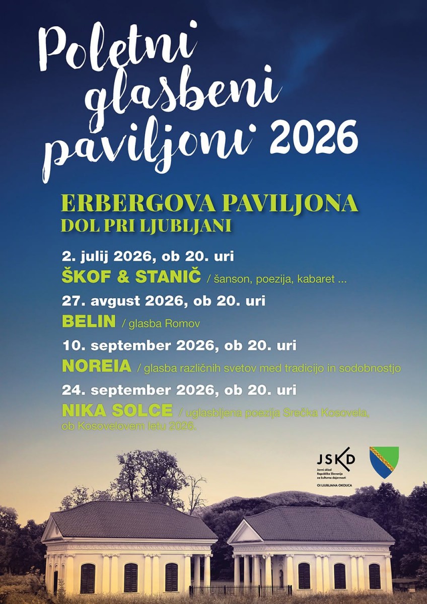Poletni glasbeni paviljoni 2026