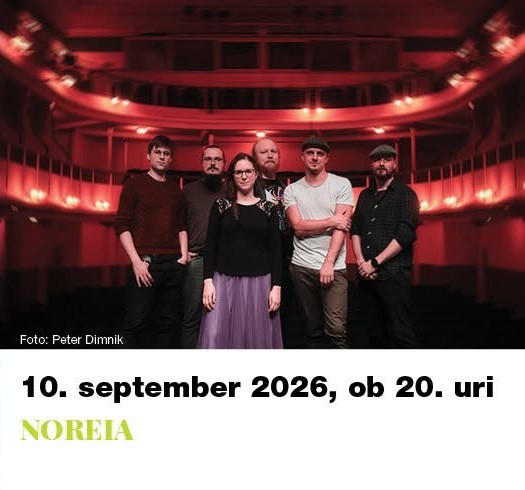 Tretji koncert Poletnih glasbenih paviljonov 2026  - NOREIA