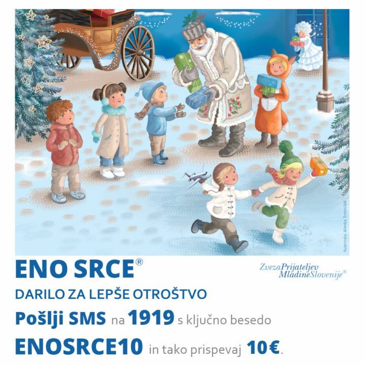 ENO SRCE® – da bo vsak otrok prejel »darilo«, ki ga bo razveselilo