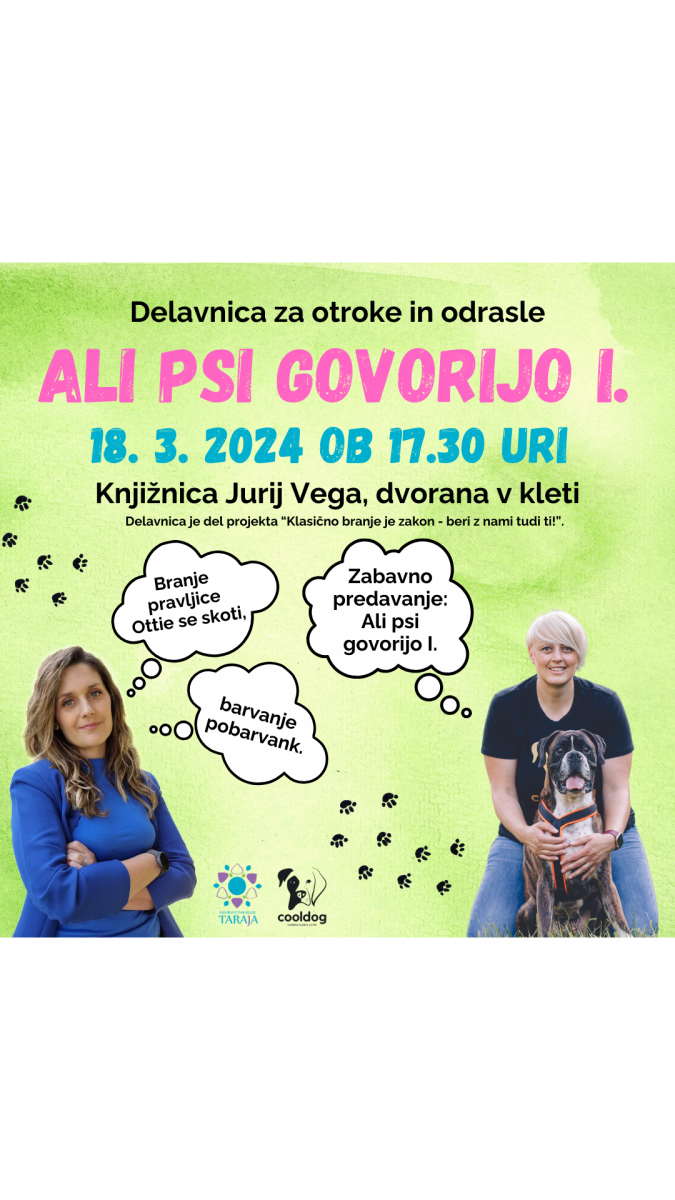 Delavnica: Ali psi govorijo?