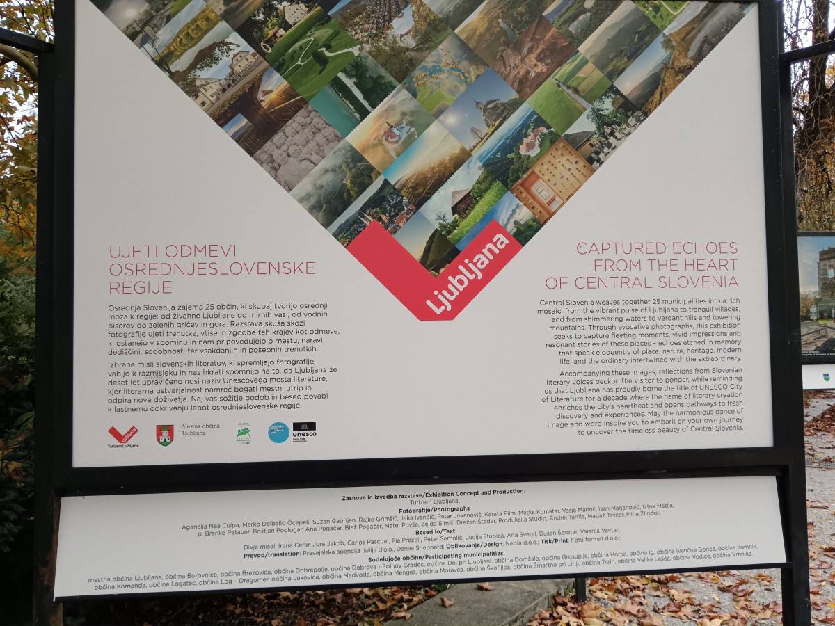 UJETI ODMEVI OSREDNJESLOVENSKE REGIJE, fotogalerija in vabilo k ogledu