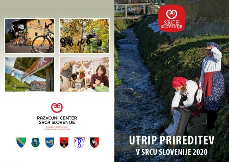 Izšla je knjižica »Utrip prireditev v Srcu Slovenije 2020«