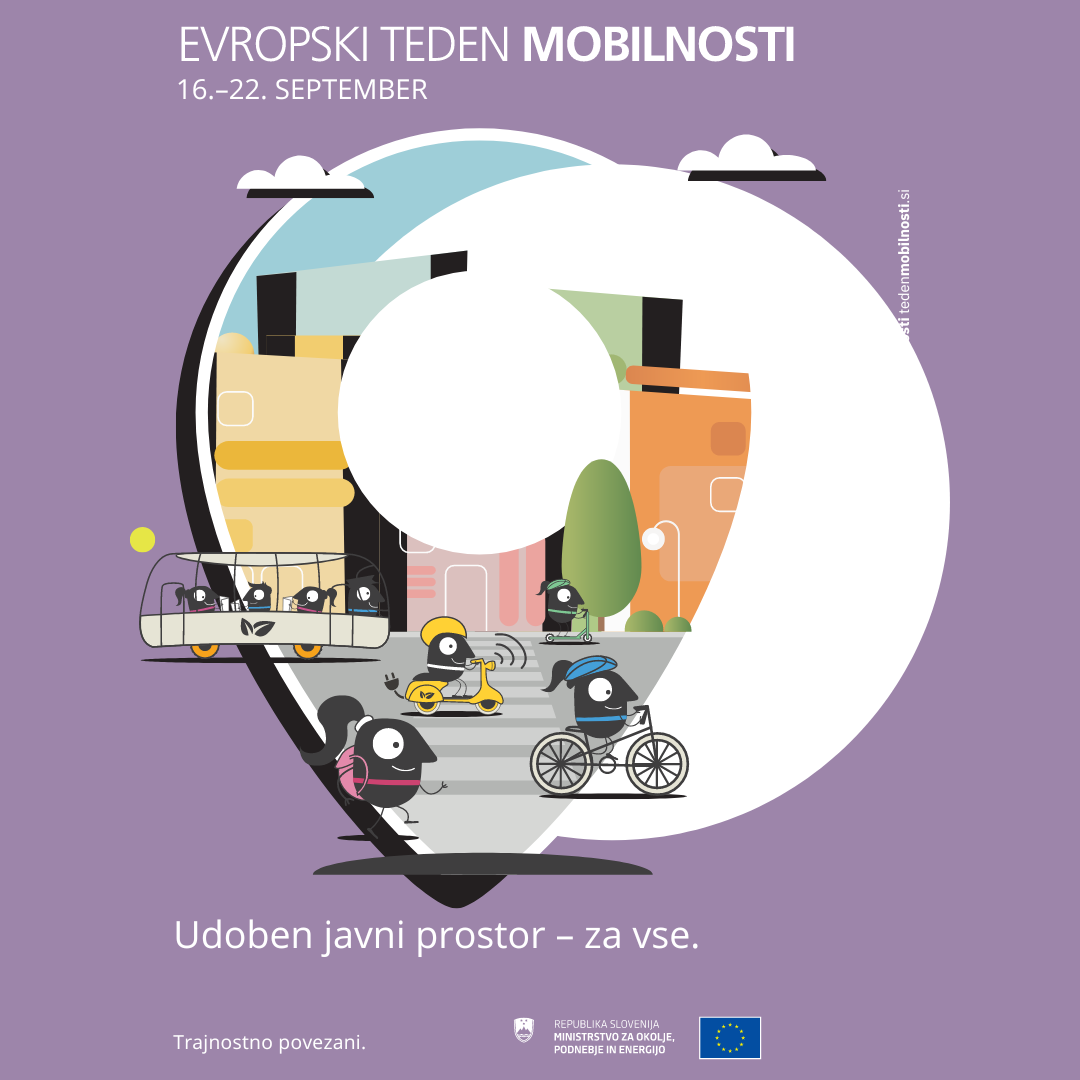 Septembrske vsebine tudi v barvah evropskega tedna mobilnosti
