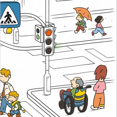 Nasveti za varnejšo udeležbo pešcev v prometu