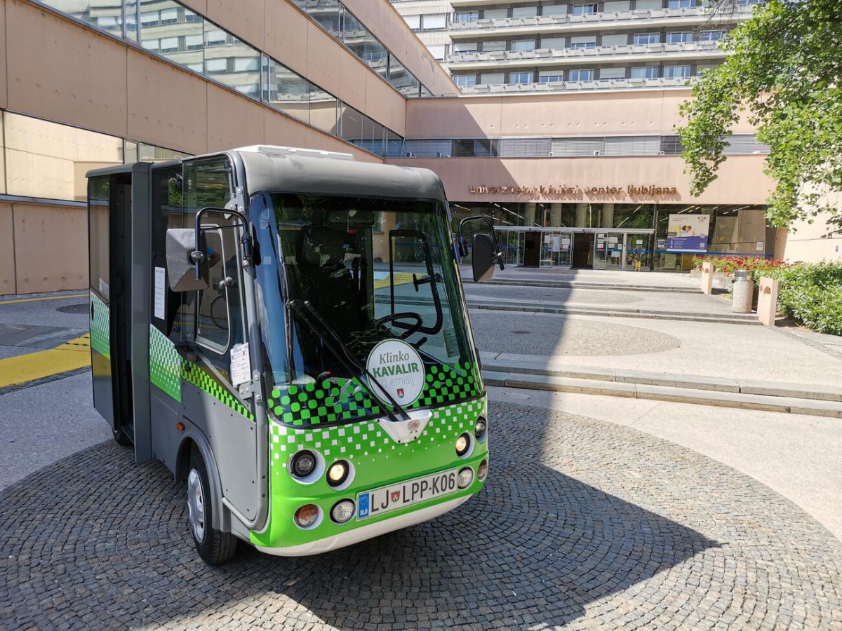 Brezplačni Klinko Kavalir na območju UKC Ljubljana in Onkološkega inštituta Ljubljana