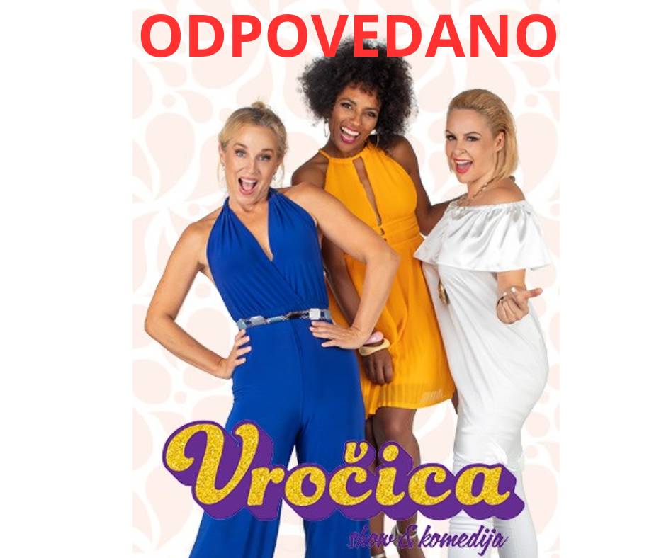 PREDSTAVA VROČICA 18.3. ODPOVEDANA!