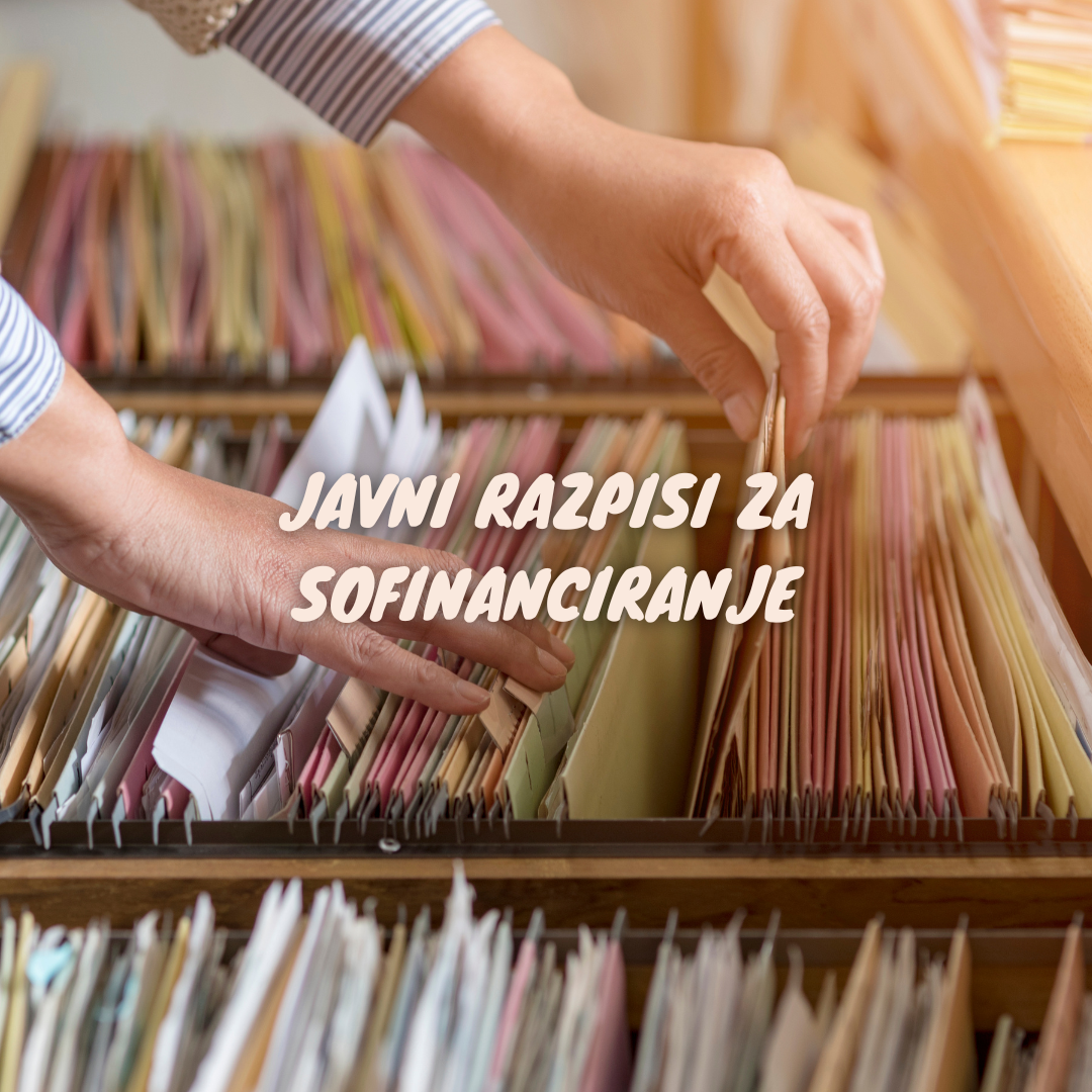 Javni razpisi za sofinanciranje programov športa, kulture, društev 2025