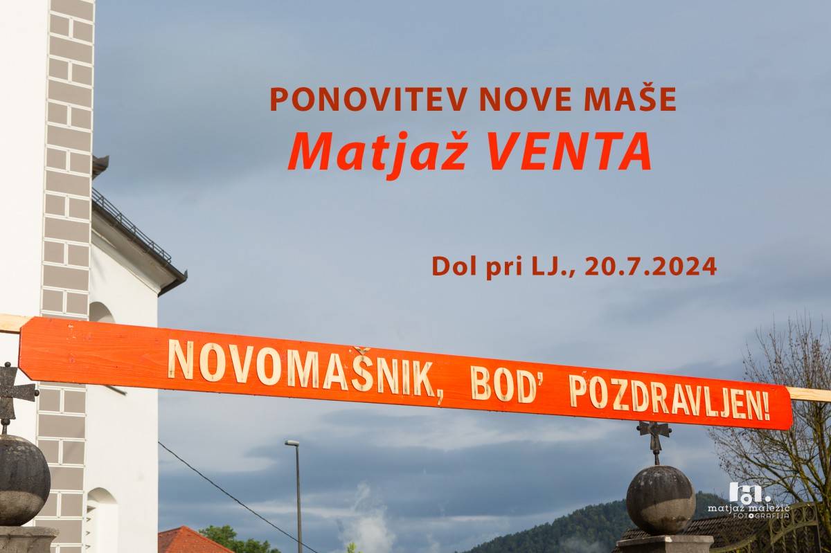 Ponovitev nove maše, Matjaž Venta