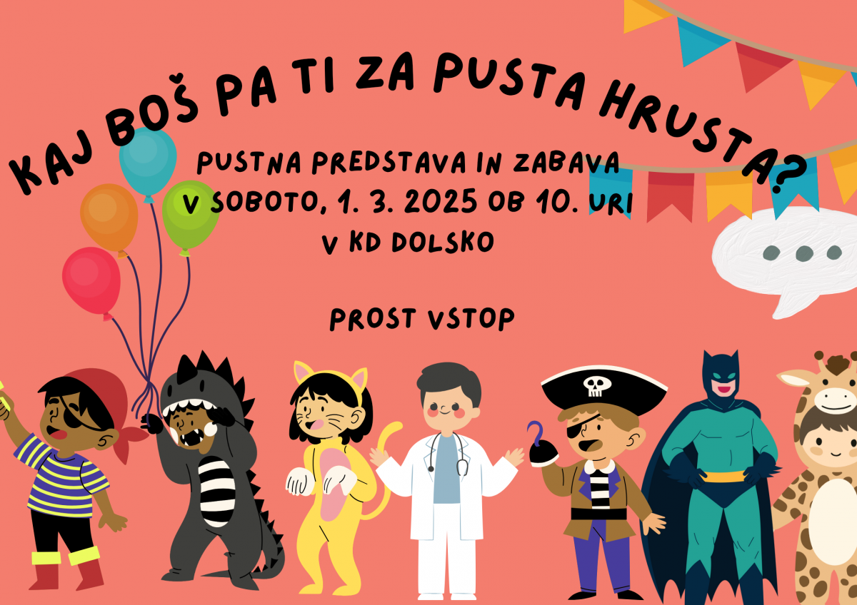 Kaj boš pa ti za pusta hrusta?