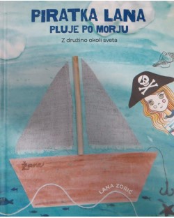 Piratka Lana pluje po morju