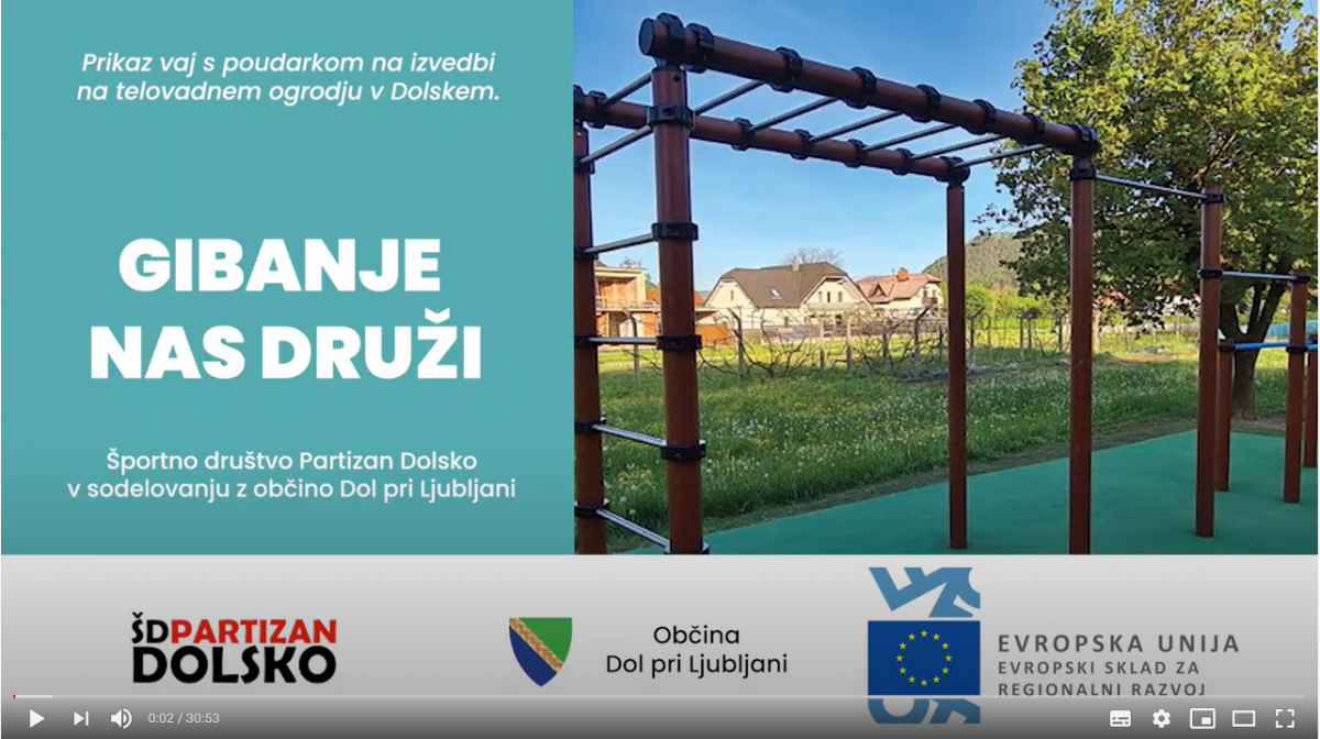 VIDEO: Ideja za vadbo na prostem 