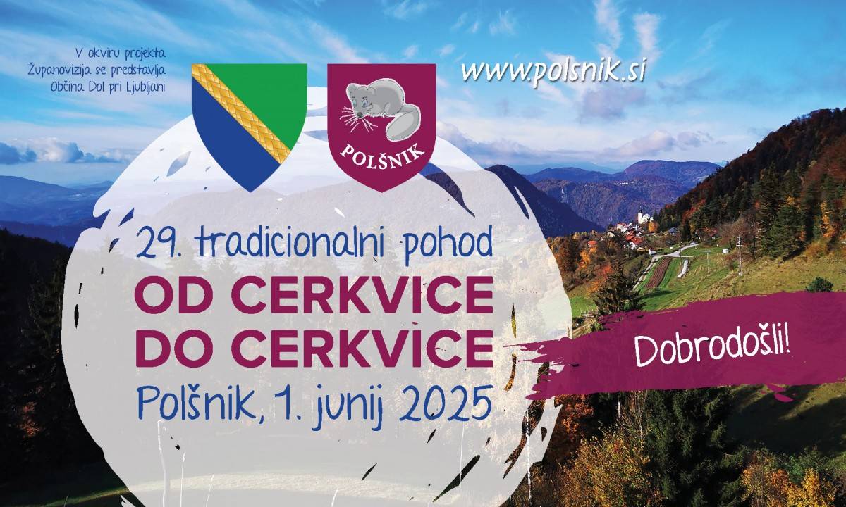 29. tradicionalni pohod OD CERKVICE DO CERKVICE