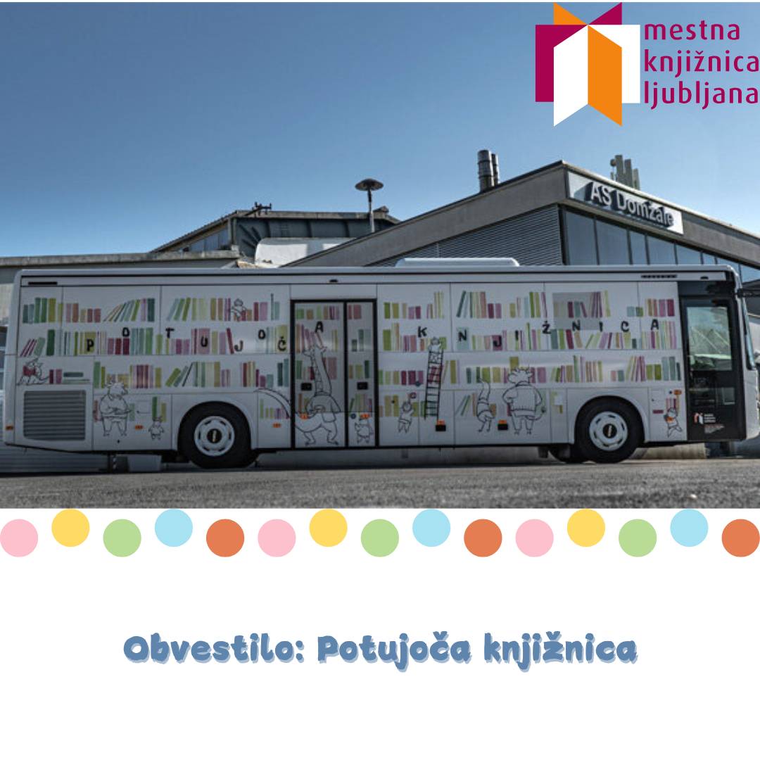 Obvestilo: Potujoča knjižnica