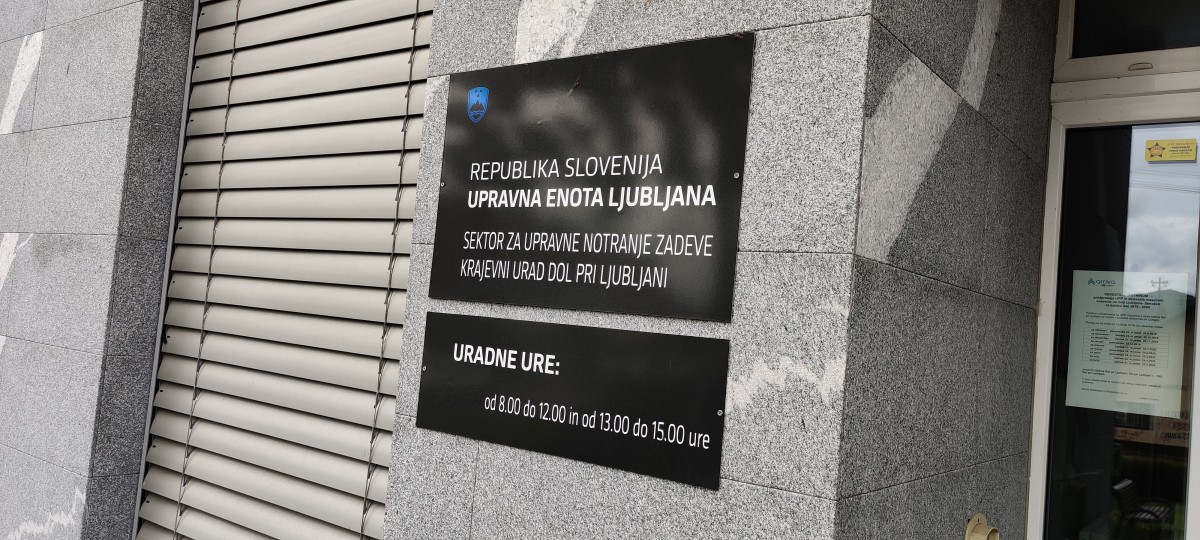 Obvestilo o poslovanju Krajevnega urada Dol pri Ljubljani