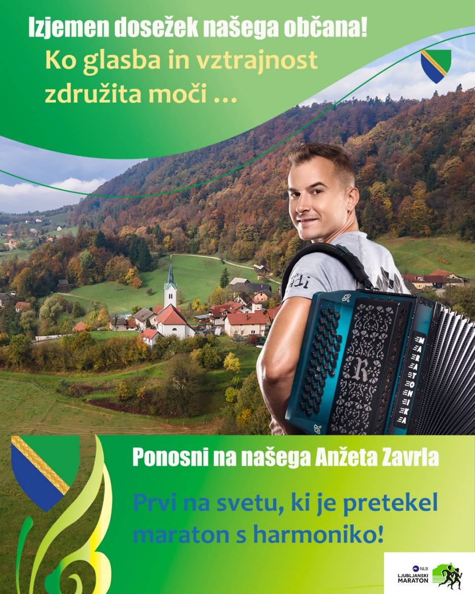 ANŽE ZAVRL - ČESTITAMO ZA IZJEMEN DOSEŽEK