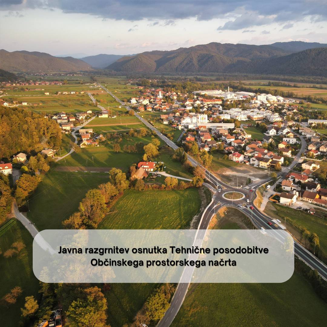 Javna razgrnitev osnutka Tehnične posodobitve OPN občine Dol pri Ljubljani