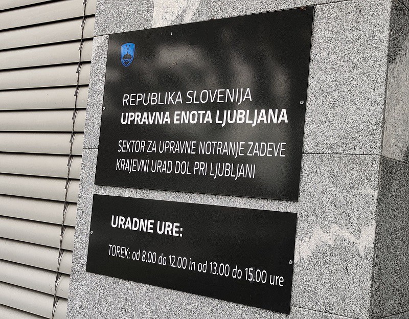 Obvestilo o delovanju krajevnega urada Dol pri Ljubljani