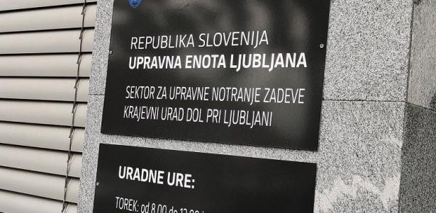 Krajevni urad Dol pri Ljubljani v februarju 2021 zaprt