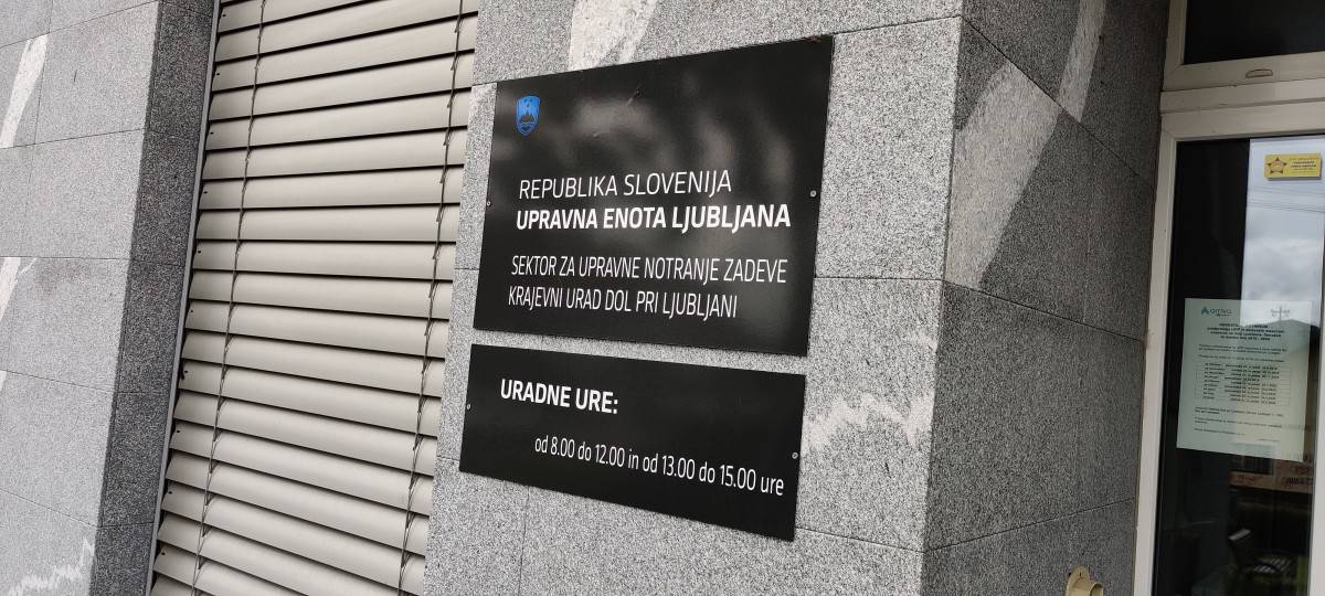 Začasno preklicano naročanje na storitve Krajevnega urada Dol